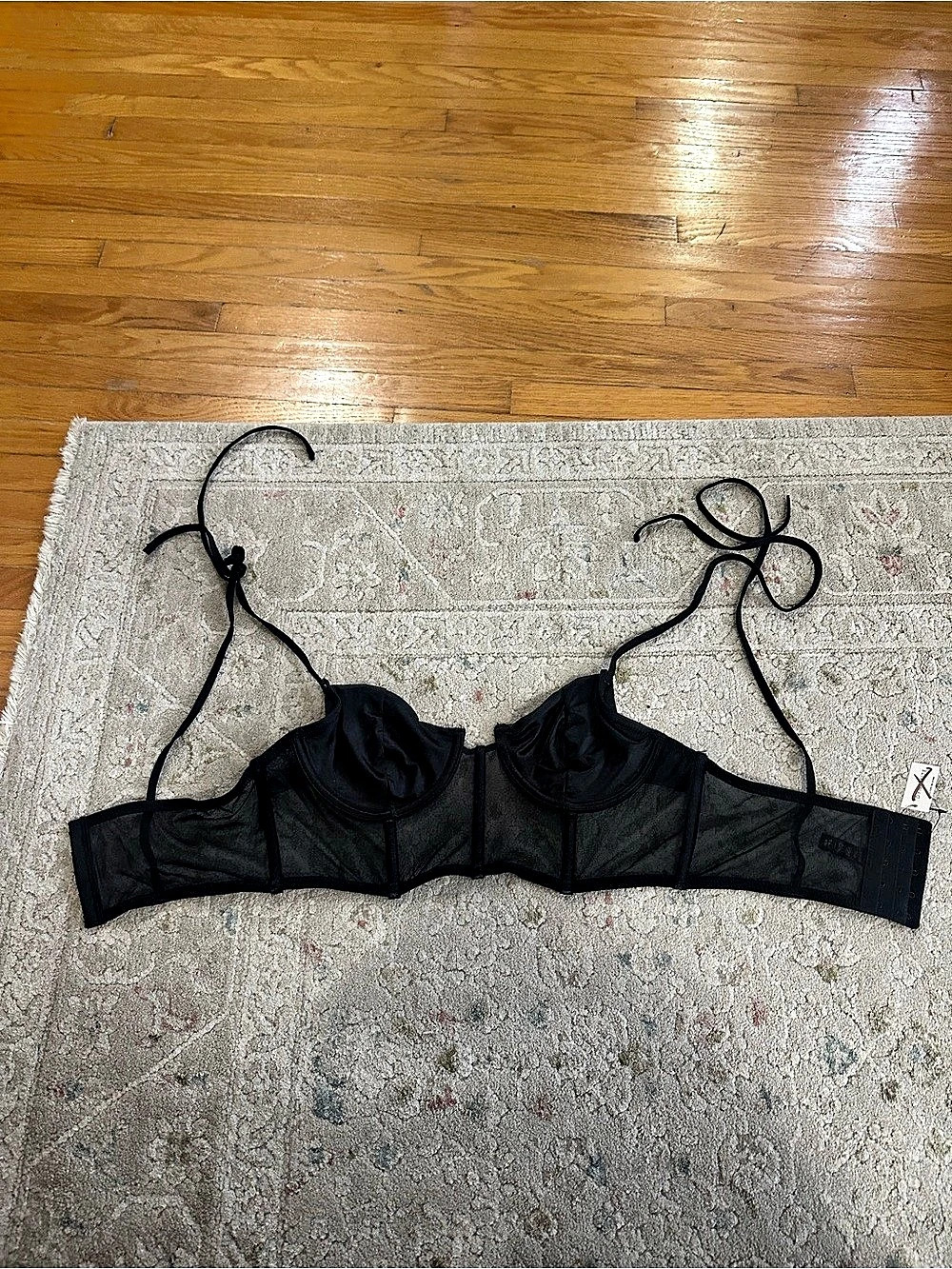Dynamite Contour Bustier Black Bustier Bra Size Medium NWT